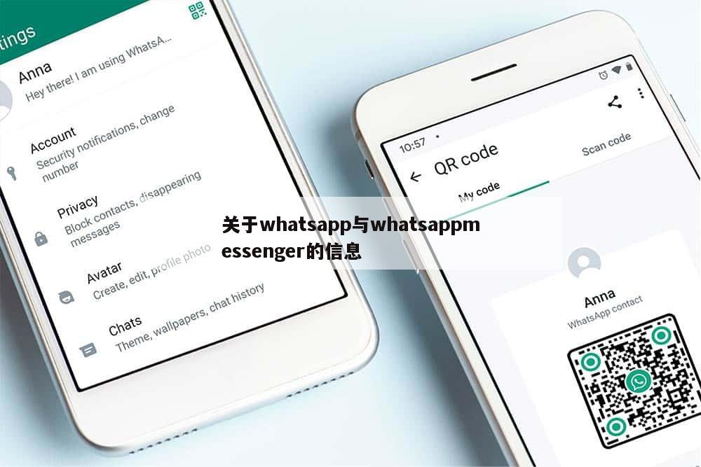 关于whatsapp与whatsappmessenger的信息